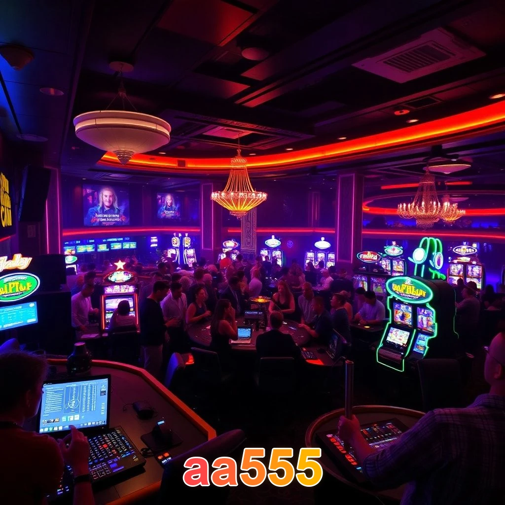 Aplicativo móvel aa555 para iOS e Android